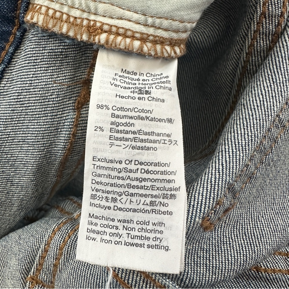 Madewell Perfect Vintage Crop Jeans - High Rise Distressed -‎ 27 - Picture 7 of 10
